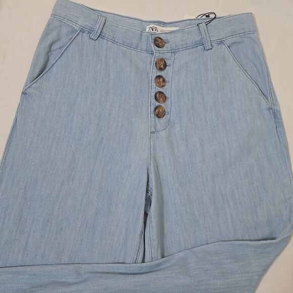 Zara wideleg pants size small. - Picture 3 of 11